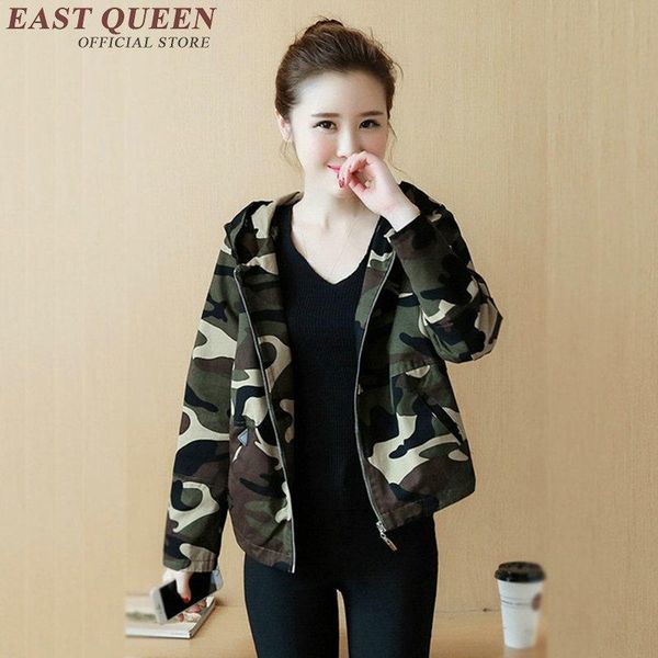 

women's jackets women camouflage military jacket 2021 autumun 2738 y, Black;brown