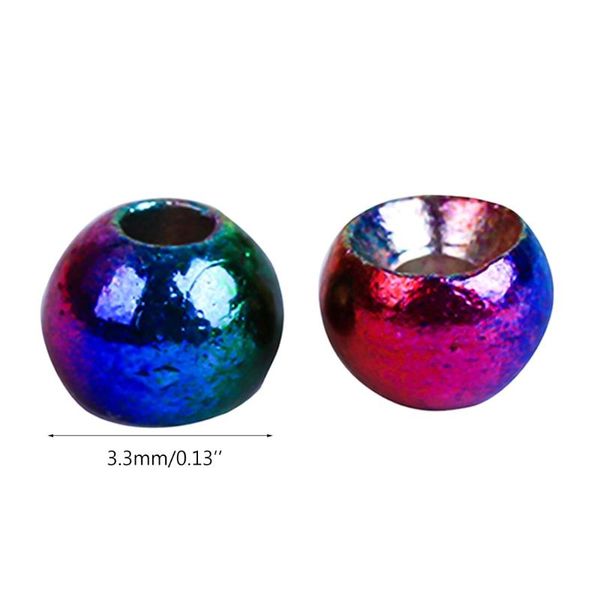 

fishing hooks 77hc 25pcs think fast deep tungsten round ball beads tying materials 5 colors beans