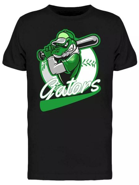 

gators, cool sticker tee men's -image by shutterstock, White;black