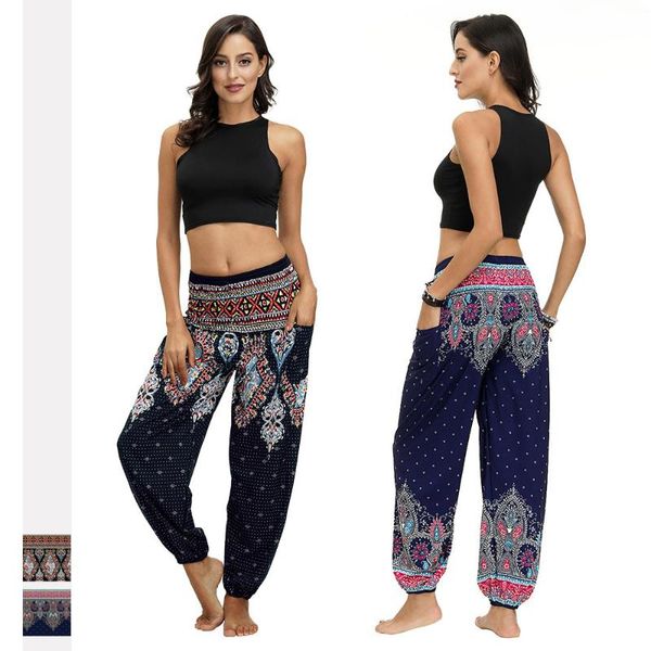 

black navy bohemian boho pants womens pope loose yoga harem smock pant joggers women sweatpant sports wear running, Black;blue