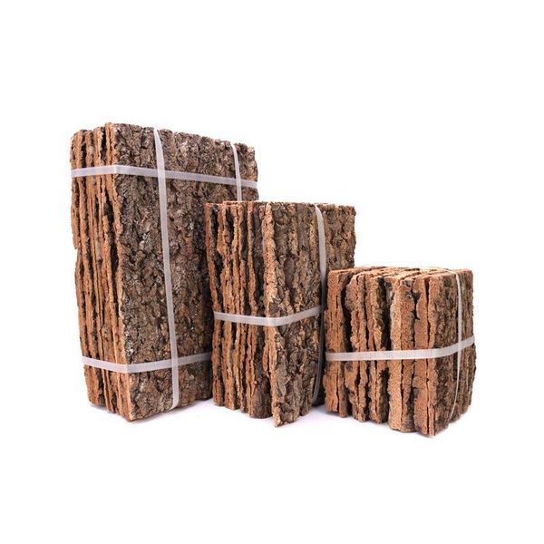 

decorations 15/30/50cm champagne tree bark fish tank driftwood climber reptile lizard cork christmas elm pet decoration drift wood