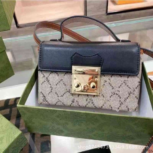 

2022 new factory wholesale bags women's summer chain small square foreskin printed single shoulder messenger bag