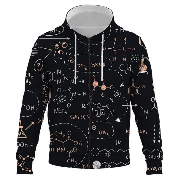 

men's hoodies & sweatshirts formula 3d zipper sweatshirt women men print hiphop pullover hoody 2021fashion autumn winter, Black