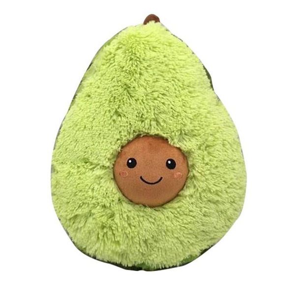 

pillow backrest plush avocado plant toy doll decorative body