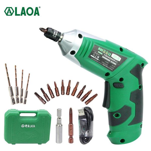 

professiona electric drills laoa 3.6v portable screwdriver chargeable battery drill 19 in 1 cordless diy power tools