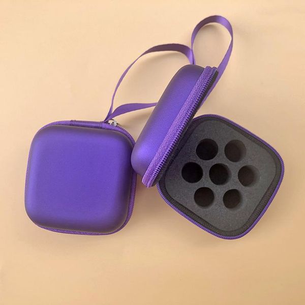 

storage bags 7 slots 9 essential oil case for 1-3ml bag combination pu holder multi-function