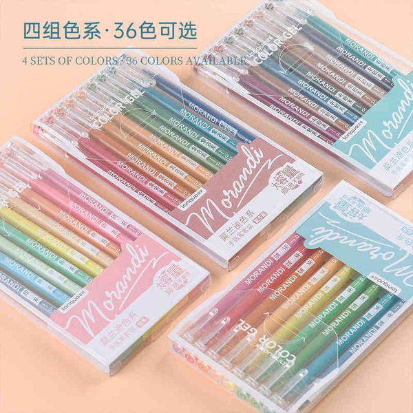 

/ languo languo large capacity neutral pen creative morandi hand account pull cap color