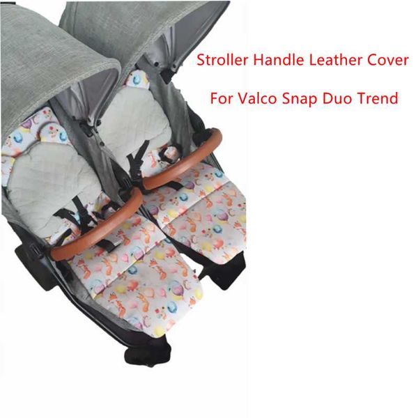 

stroller parts & accessories baby pram armrest covers for valco snap duo trend pu leather protective case handle bumper carriage