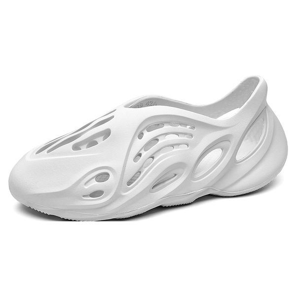 

official website 70% off outlet summer casual shoes men's soft beach slippers swimming sandals foam runners comfortable {category}, Black