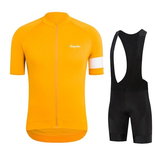 

racing sets ralvpha cycling jersey 2021 pro team men set short sleeve breathable mtb maillot ropa ciclismo summer clothing, Black;blue