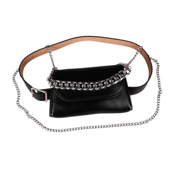 

evening bags concave rectangular bag, metal chain crossbody detachable belt