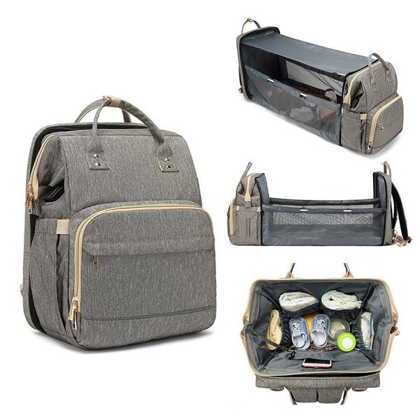 

diaper bags portable folding mommy bag shoulder baby multifunctional large capacity mother organizer