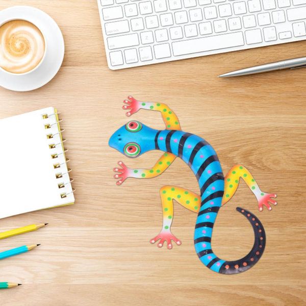 

wall stickers realistic gecko pendant art decoration living room lizard sculpture