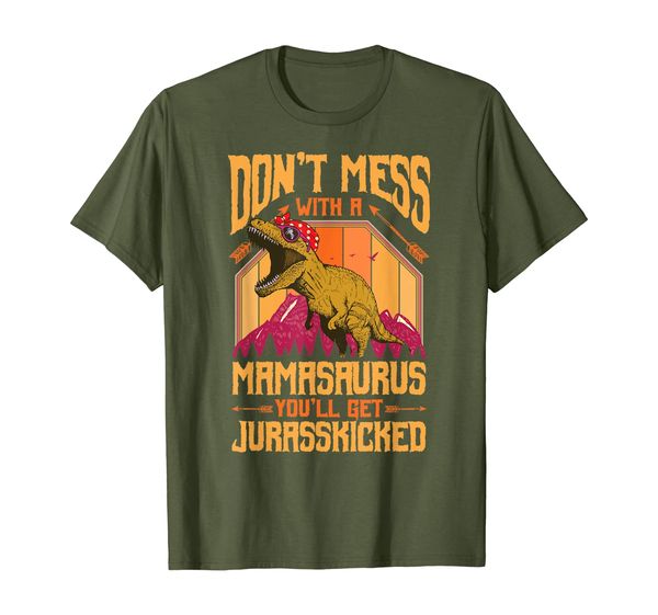 

Funny Mothers Day Mamasaurus T-Rex Mom Gifts T-Shirt, Mainly pictures
