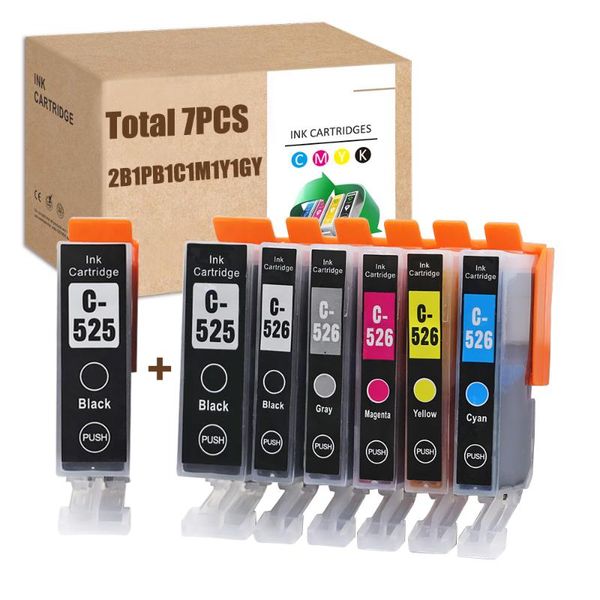 

ink cartridges hs compatible for canon mx715 mx885 mx895 mg5150 mg5250 mg5350 mg6150 mg6250 mg8150 mg8250 ip4850 pgi525 cli526 pgi-525 cli-5