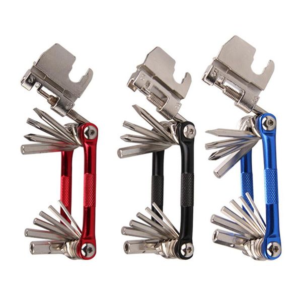 

tools combination repair tool bicycle folding 17 head 1 highway car mountain bike