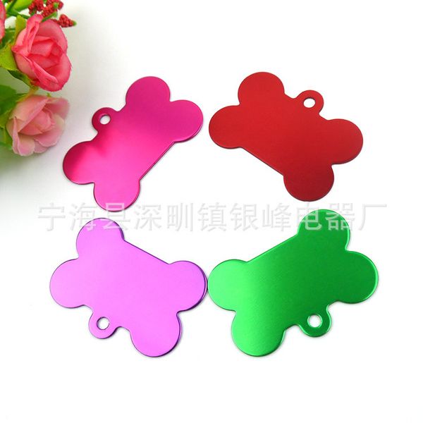 

ninghai yinfeng professional aluminum alloy bone cute pet bone pendant dog tag yf012