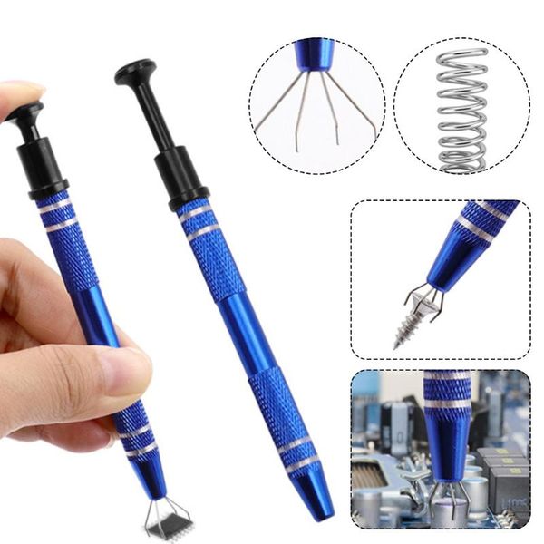

professional hand tool sets electronic component grabber ic extractor tweezers bga chip picker patch repair tools