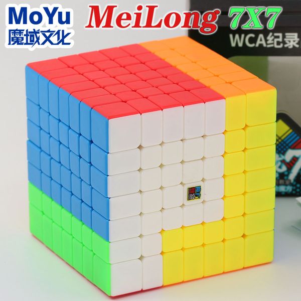 

Magic cube puzzle MoYu MeiLong Cubing classroom MoFangJiaoShi 7x7x7 professional speed cube educational toys game cube puzzle