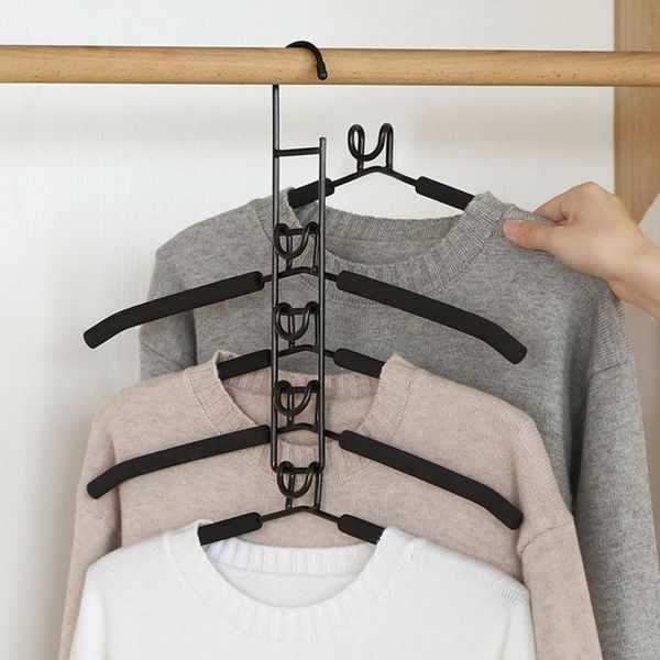 

hangers & racks multifuncional wardrobe hanger,space-saving coat rack,detachable clothes storage rack,connect hooks for hanger