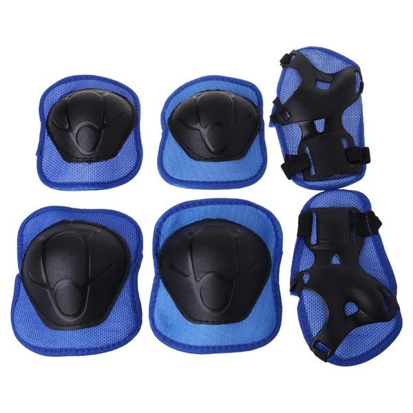 

kids knee pads cycling skating protection elbow guard scooter children protector &, Black;gray