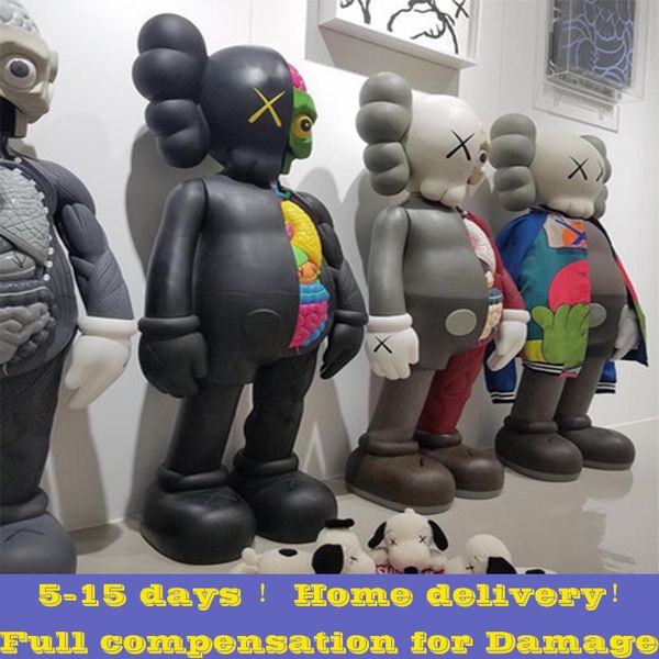 

1.3m 4ft half dissected kaws anatomy large action figures toy doll exquisite workmanship joints can move vinyl material