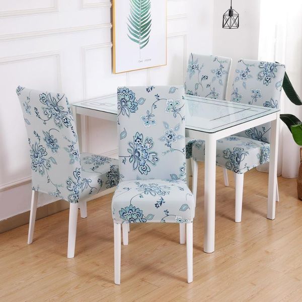

storage bags hogar modern chair cover anti-dirty seat kitchen slipcover for wedding restaurant funda silla comedor pokrowce na krzesla