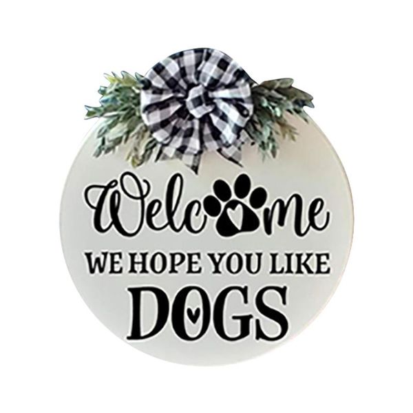 

artificial wreath garland welcome door hanger front decoration spring easter wedding decor l*5 decorative flowers & wreaths