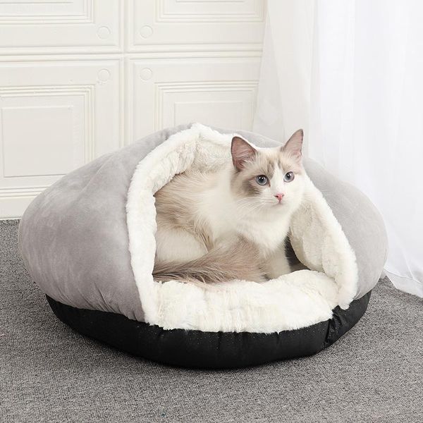 

removable cat bed house kennel nest pet litter dog sofa cushion pets products supplies kitten beds & furniture