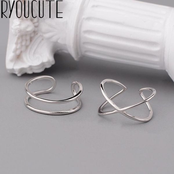 

wedding rings charming cross layer chains finger ring for women vintage boho knuckle party gothic punk jewelry gifts girls, Slivery;golden