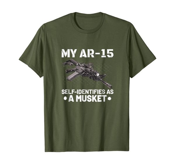 

My AR-15 Self-Identifies As A Musket T Shirt, Mainly pictures