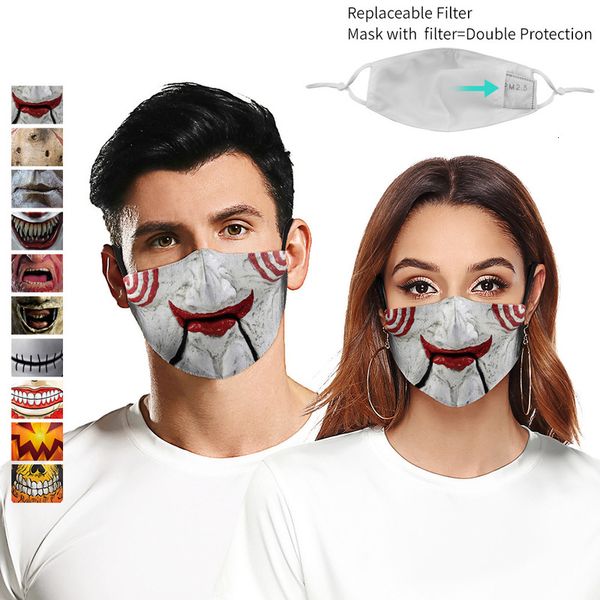 

winter fashion halloween warm pm2.5 filter cotton mask