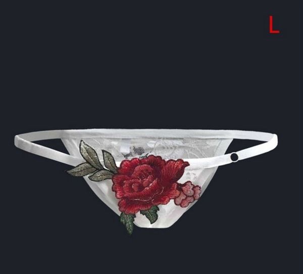 

lace embroidered fashion bottom underwear women' embroidery, Red;black