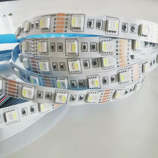 

strips led strip light dc12v 24v smd rgbw rgbww rgb waterproof ip65 67 ip20 4 color in 1 chip flexible 60leds/m