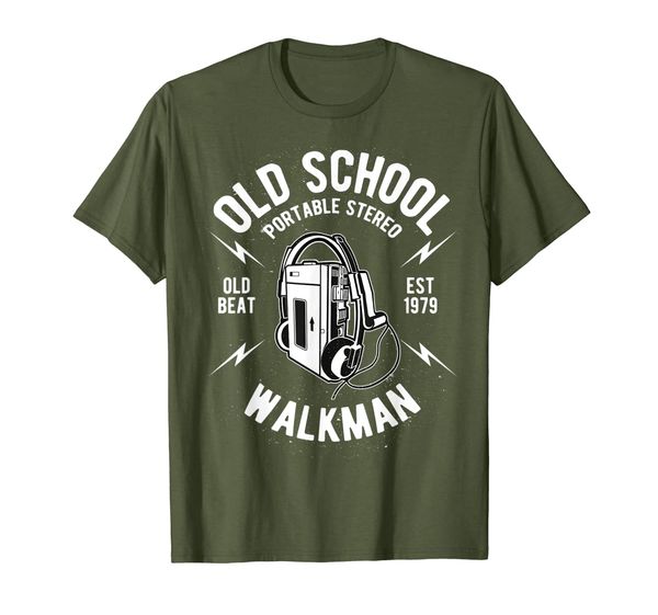 

Old school walkman portable stereo old beat 1979 T-shirt, Mainly pictures
