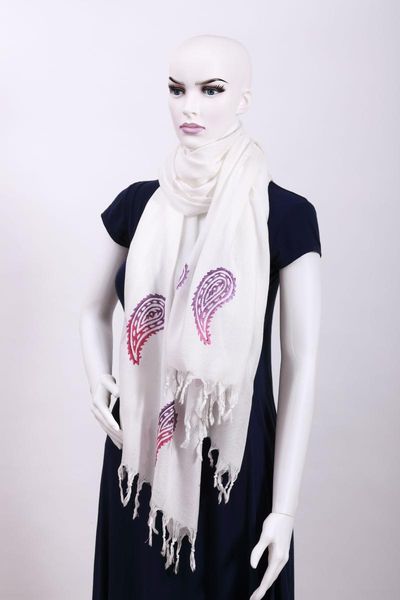 

scarves mychakrahome shawl,handmade woven,wedding,event,bride,birthday,soft silky scarf in authentic printed,red-red,gift option, Blue;gray