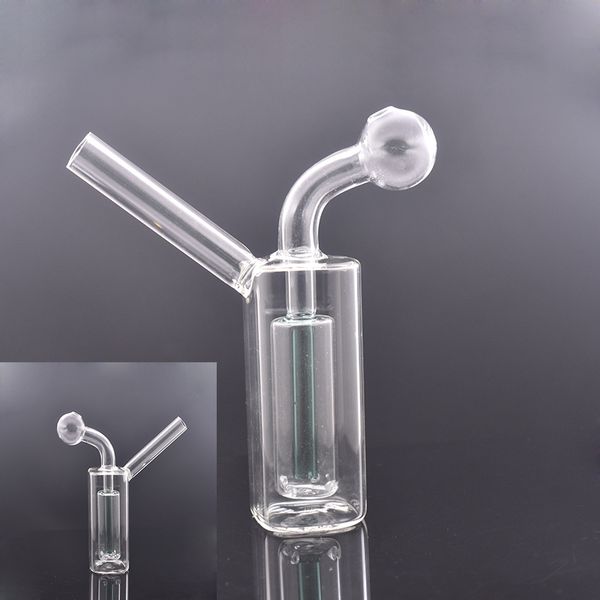 Оптовая Мини Кальяны Красочные Дешевые Heady Mini Pipe DAB Нефтяная Раскладка Маленький Bebbler Стеклянная Вода Бонг