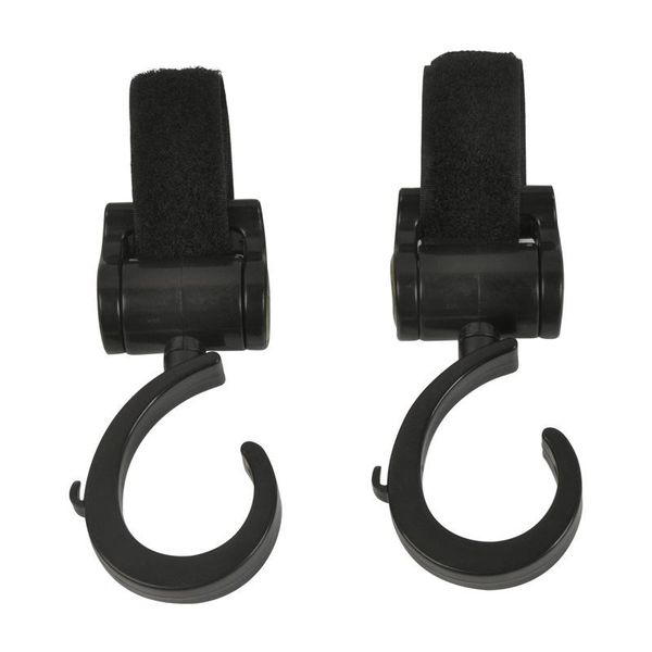 

2pcs sturdy stroller accessory hooks wheelchair pram bag hook baby strollers shopping clip accessories parts &