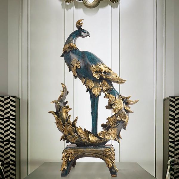 

european phoenix resin furnishings portraits living rooms home creative practical homes gifts figurine decorative objects & figurines