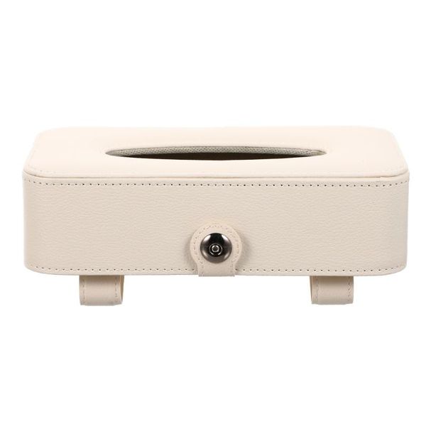 

tissue boxes & napkins 1pc leather box hanging type useful car mounted paper case