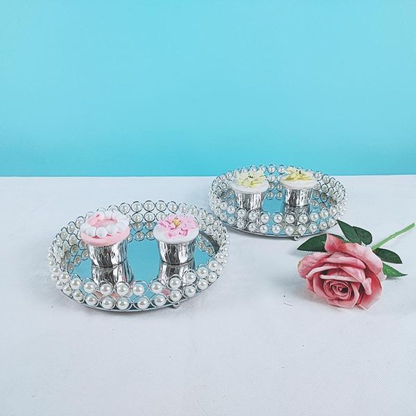 

other bakeware 1pcs peral snack plates rack cake stand dessert fruit dishes party buffet display tray for food serving