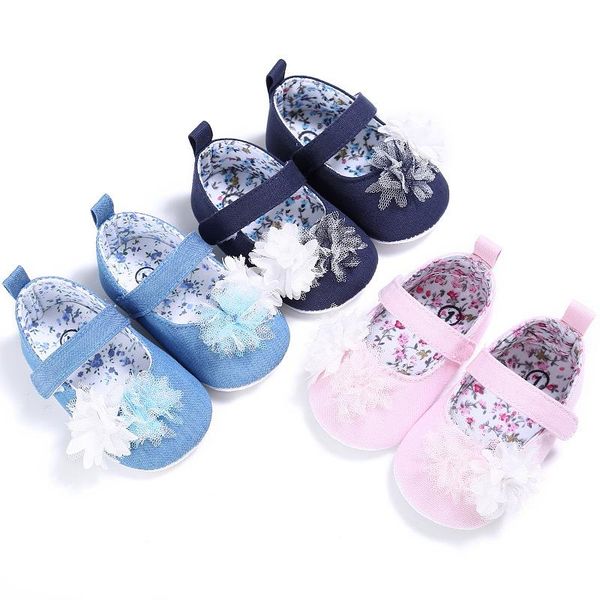 

first walkers spring and autumn 0-1 female baby shoes princess soft bottom toddler