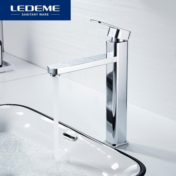 

bathroom sink faucets ledeme basin faucet brass cold water mixer vanity taps deck mounted washbasin bath tap l1133