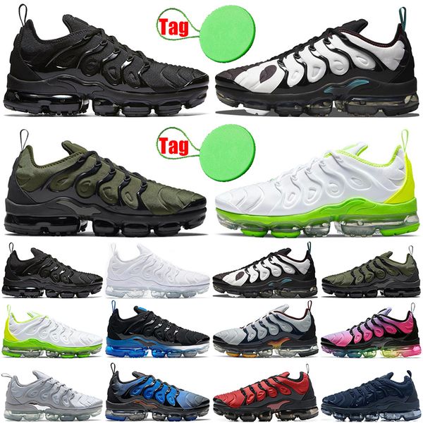 

with tag tn plus men women running shoes triple white black royal swingman be true dark blue suman cool grey atlanta mens trainers sports sn