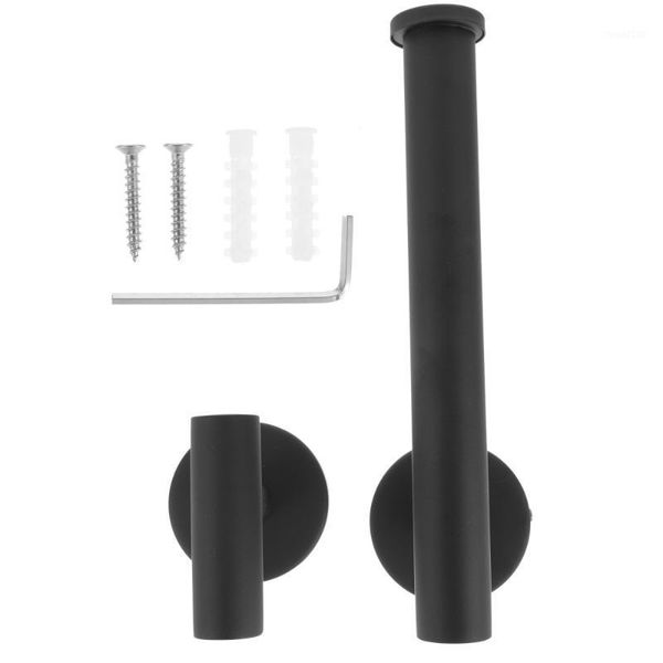 

towel racks 2pcs stainless steel toilet roll holder rack bathroom1