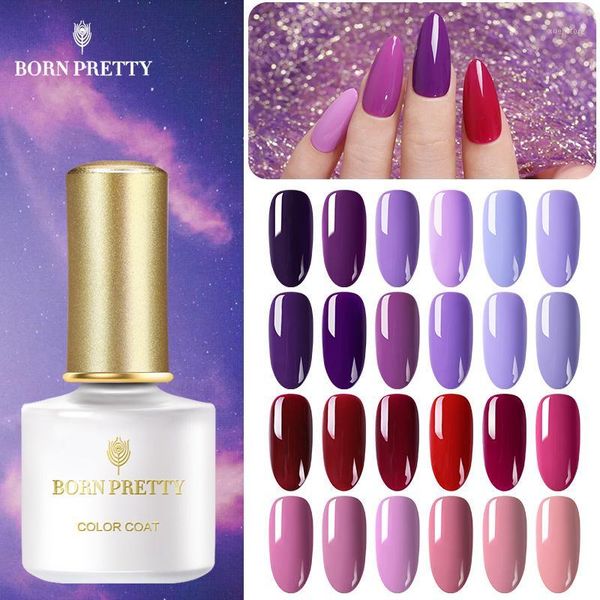 

pretty red purple series gel nail polish 6ml color soak off uv led varnish art design1, Red;pink