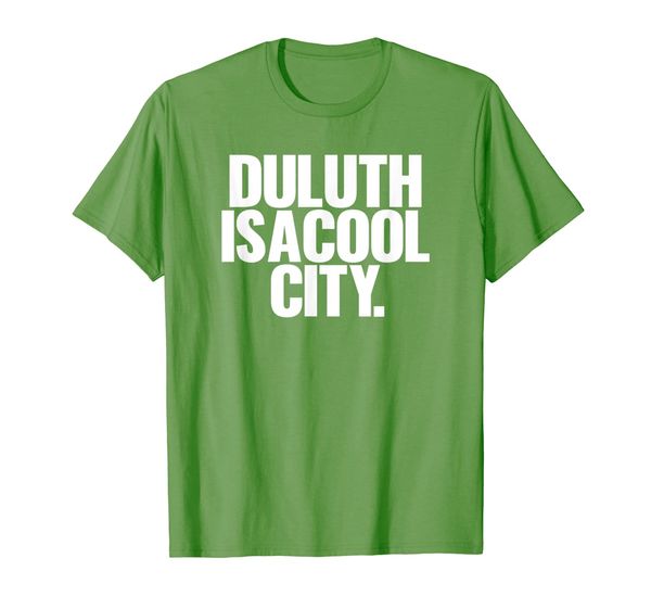 

duluth is a cool city t shirt 20637, White;black