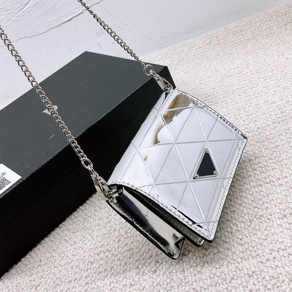 

designers classic mirror surface mini shoulder bags italy brand 5a quality patent leather women crossbody bags fashion handbag totes luxury