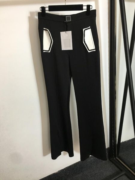 

women's pants & capris 2021 spring and summer brand fashion casual temperament commuting hundred loose female, Black;white