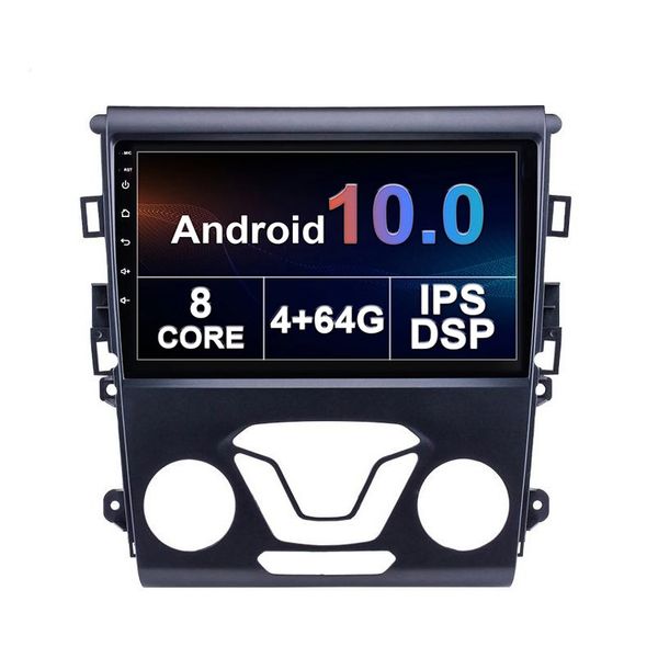 

car dvd video player for ford mondeo 2013+ unit gps navigation multimedia wifi stereo bt swc 10 inch android